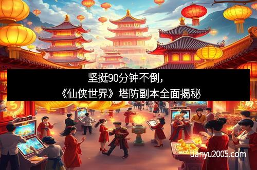 坚挺90分钟不倒，《仙侠世界》塔防副本全面揭秘